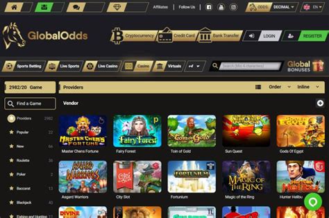 Globalodds casino app